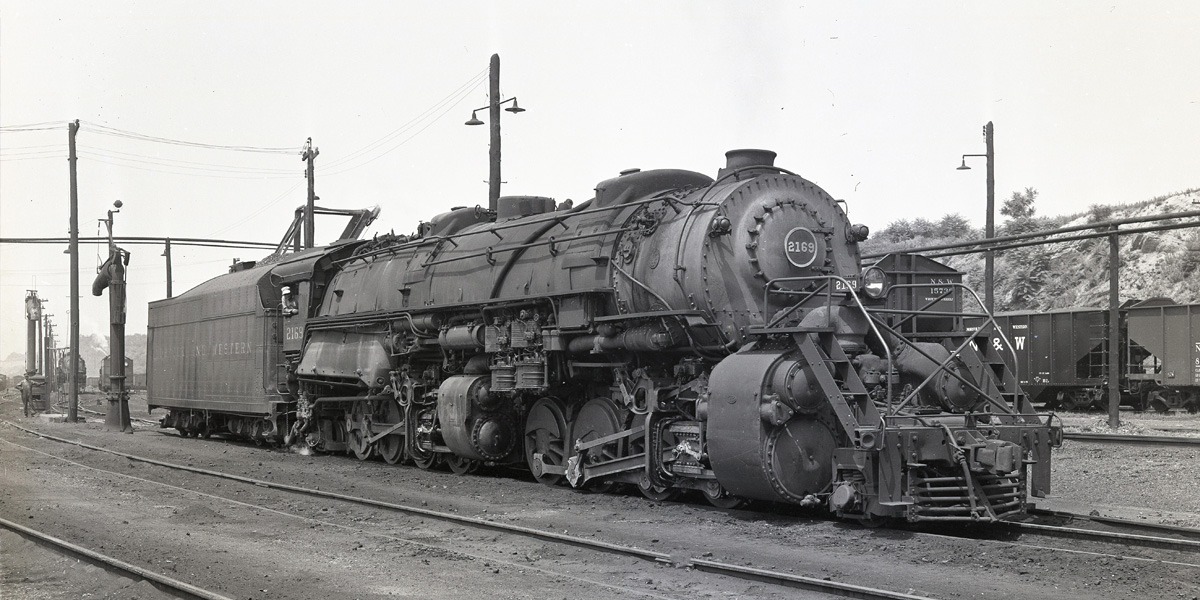 Norfolk & Western, Class Y6a 2-8-8-2 #2169, July 18, 1951, Roanoke ...