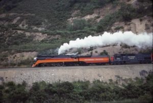 NRHS | Southern Pacific Lines | Casmalia CA | Class GS4 4499 steam locomotive | Train 99 | May 13, 1981 | Dave McKay