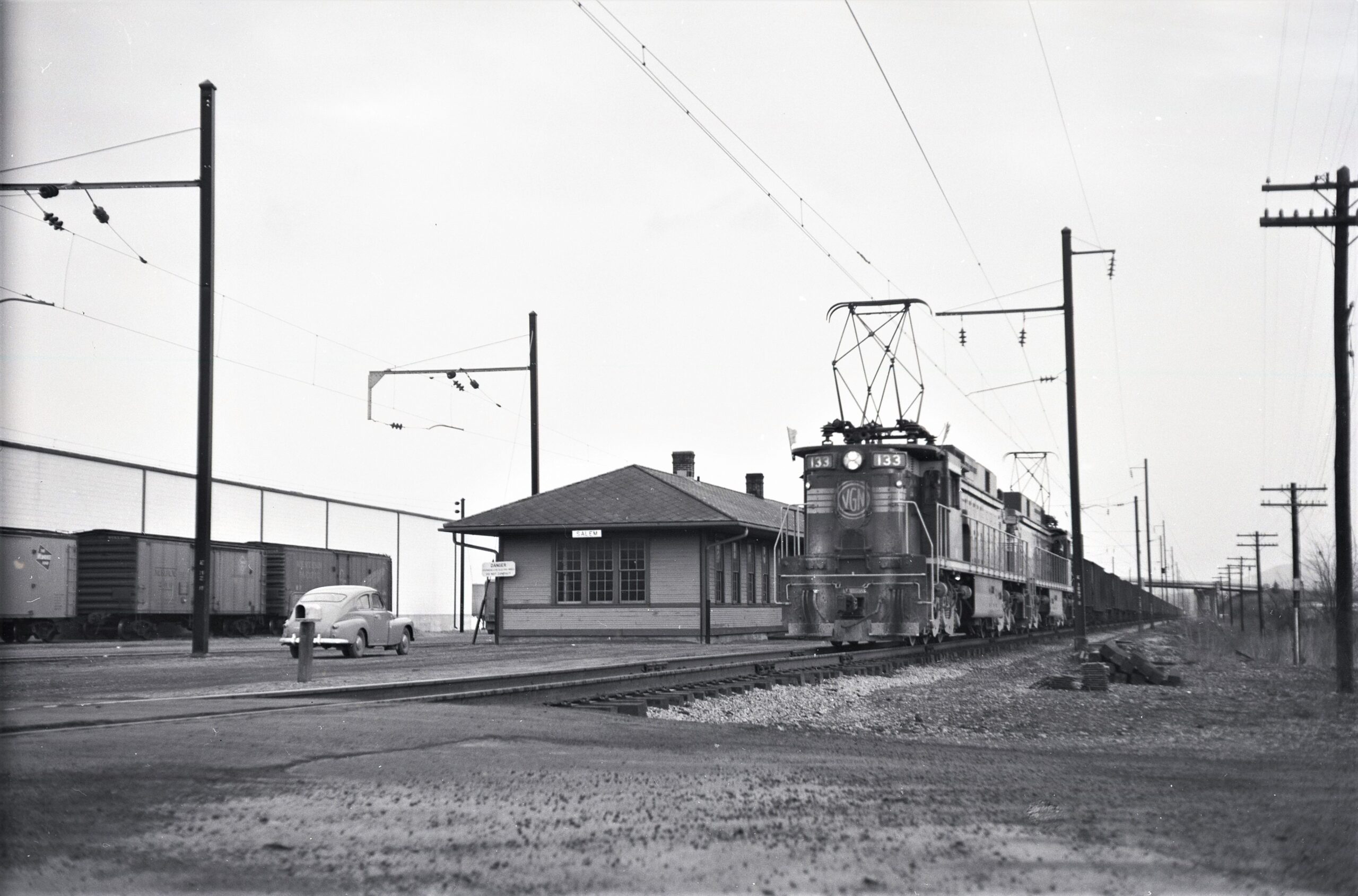 Virginian Railway | Salem, Virginia | EL-C 133 plus one | February 1959 | Fielding Lew Bowman