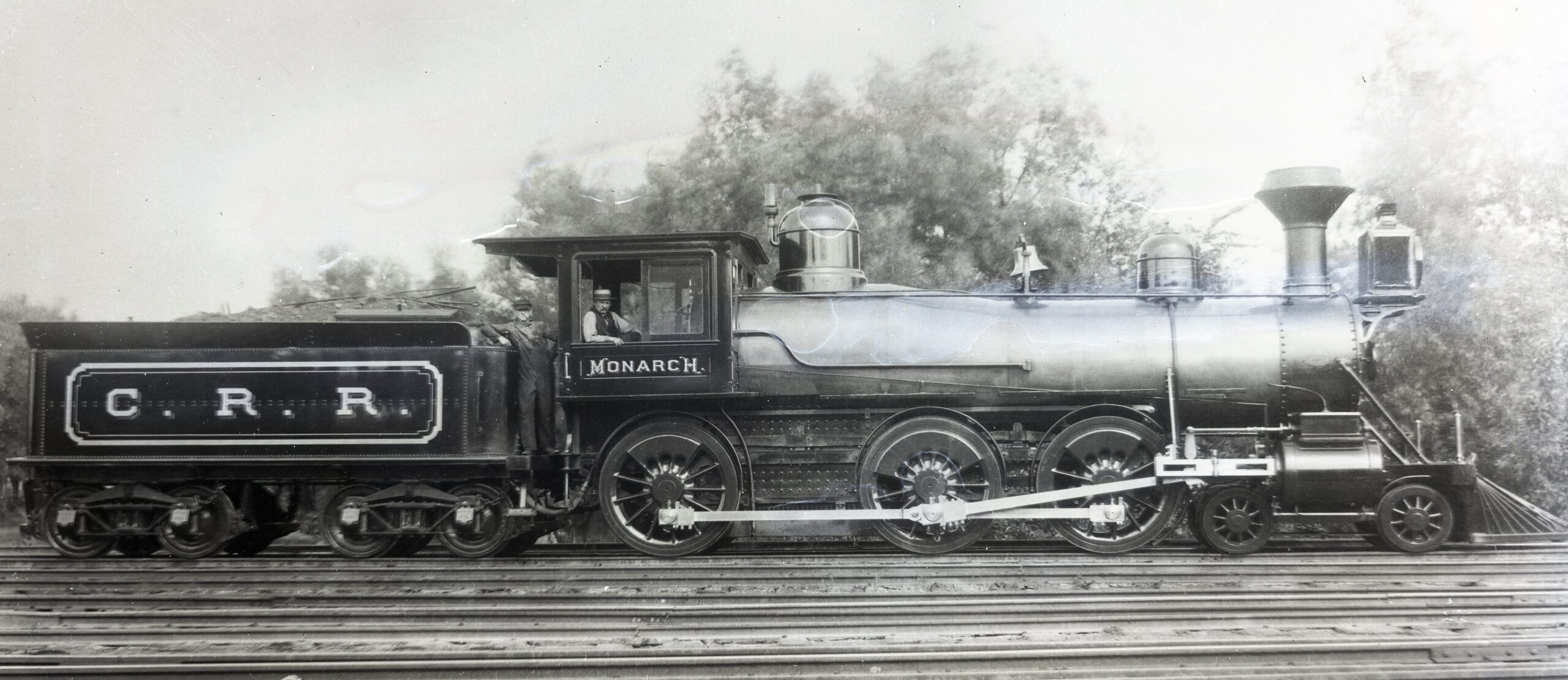 Concord Railroad | Manchester, NH | 4-6-0 #16 Monarch | 1878