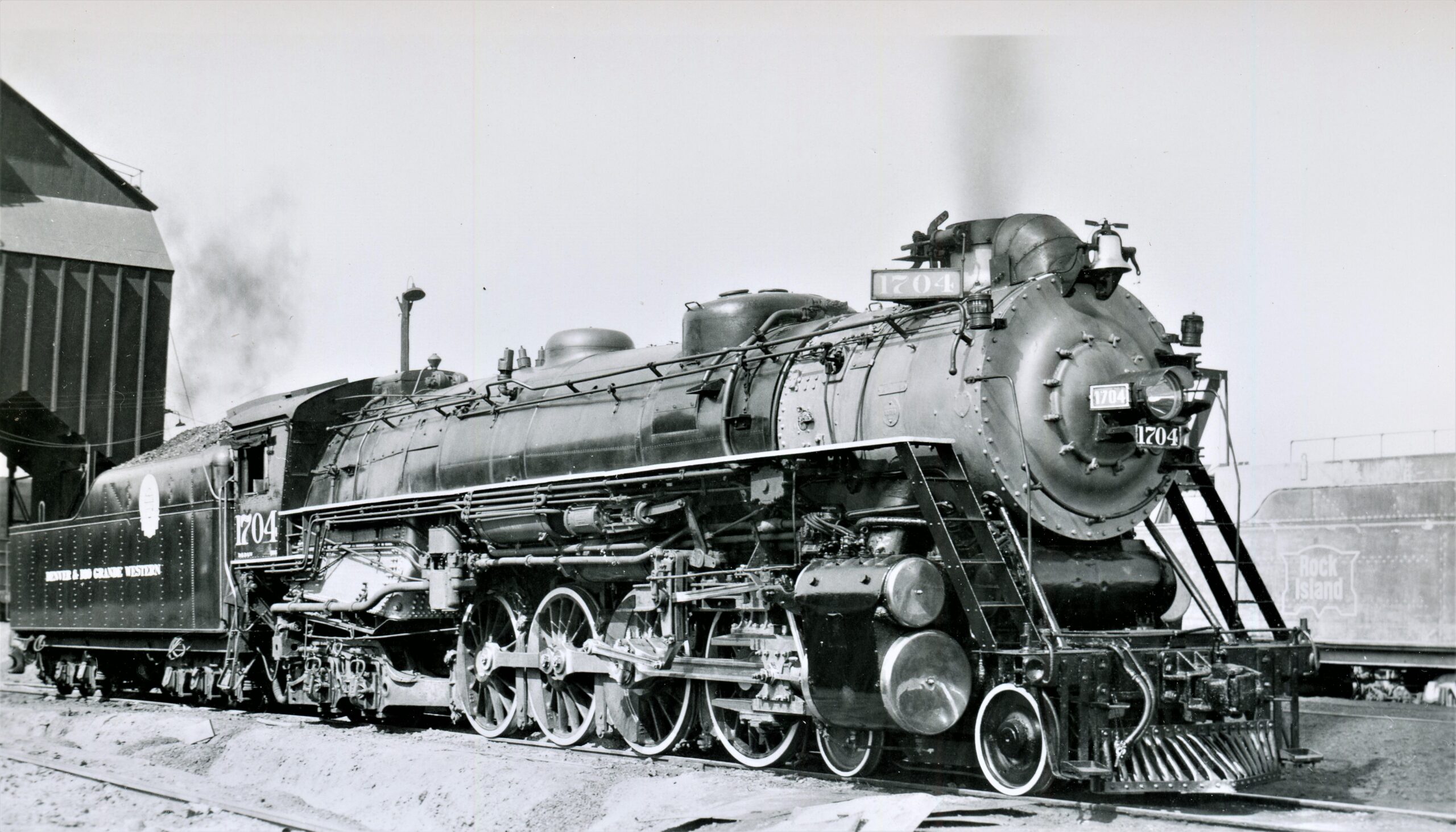 Denver and Rio Grande Western | Denver, Colorado | Class M64 4-8-4 #1704 | September 1929 | Robert P. Morris
