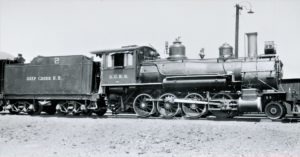 Deep Creek Railroad | Wendover, Utah | C-24 class 2-8-0 #2 steam locomotive | March 20, 1938 | Robert Morris photograph