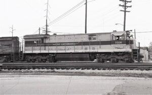 Erie Lackawanna | Marion, Ohio | GE Class U33C #3306 diesel-electric locomotive  | 1968 | Elmer Kremkow photo