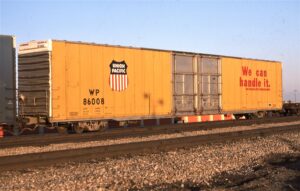 Union Pacific Railroad | Birmingham, Michigan | Hi cube box car #WP 86008 | April 1986