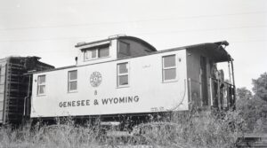 Genesee and Wyoming | Retsof, New York | Wood Caboose #8 | September 4, 1968