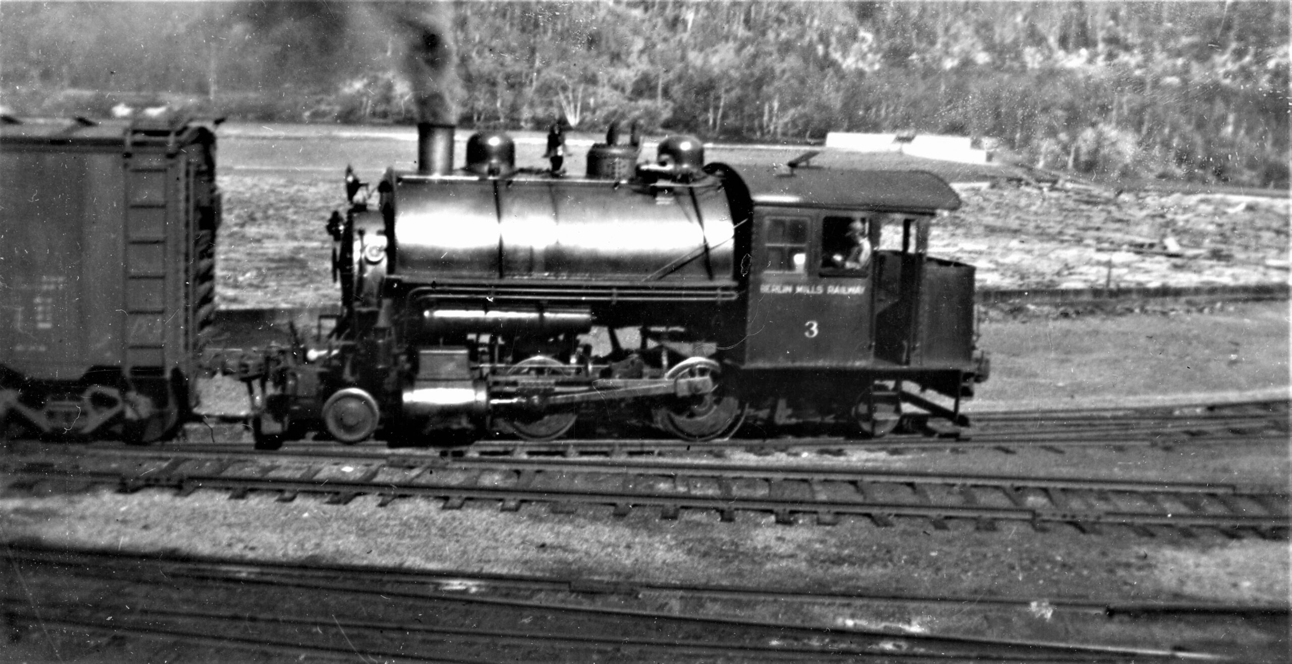 Berlin Mills | Railway | Berlin, New Hampshire | 2-4-2ST #3 | August 24, 1936