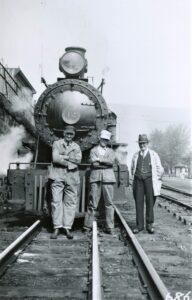 East Broad Top | Mount Union, Pennsylvania | 2-8-2 #12 | May 3, 1936 | First fan trip | John Bowman, Jr. photo