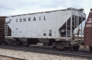 Conrail | Atlanta, Georgia | Covered 2-bay Hopper class C13A #883965 | March 30, 1982 | Steve Timko Collection