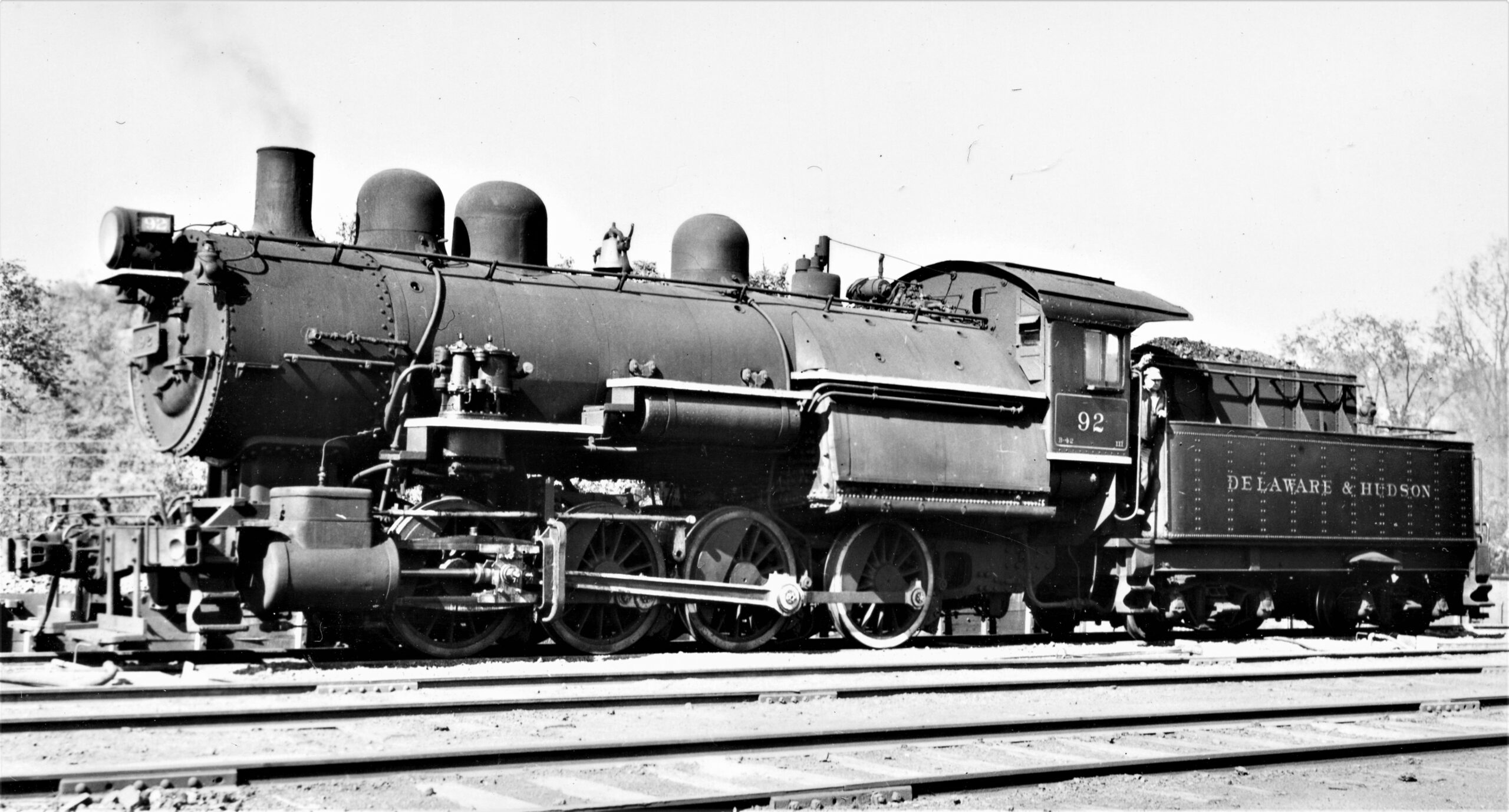 Delaware and Hudson | Mechanicville, New York | B-6 class 0-8-0 #92 | May 22, 1938