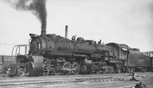 Missouri Pacific | Saint Louis, Missouri | Mallet 2-8-8-2 4000 “MOLLY” | May 1937 | Harold Vollrath Photo