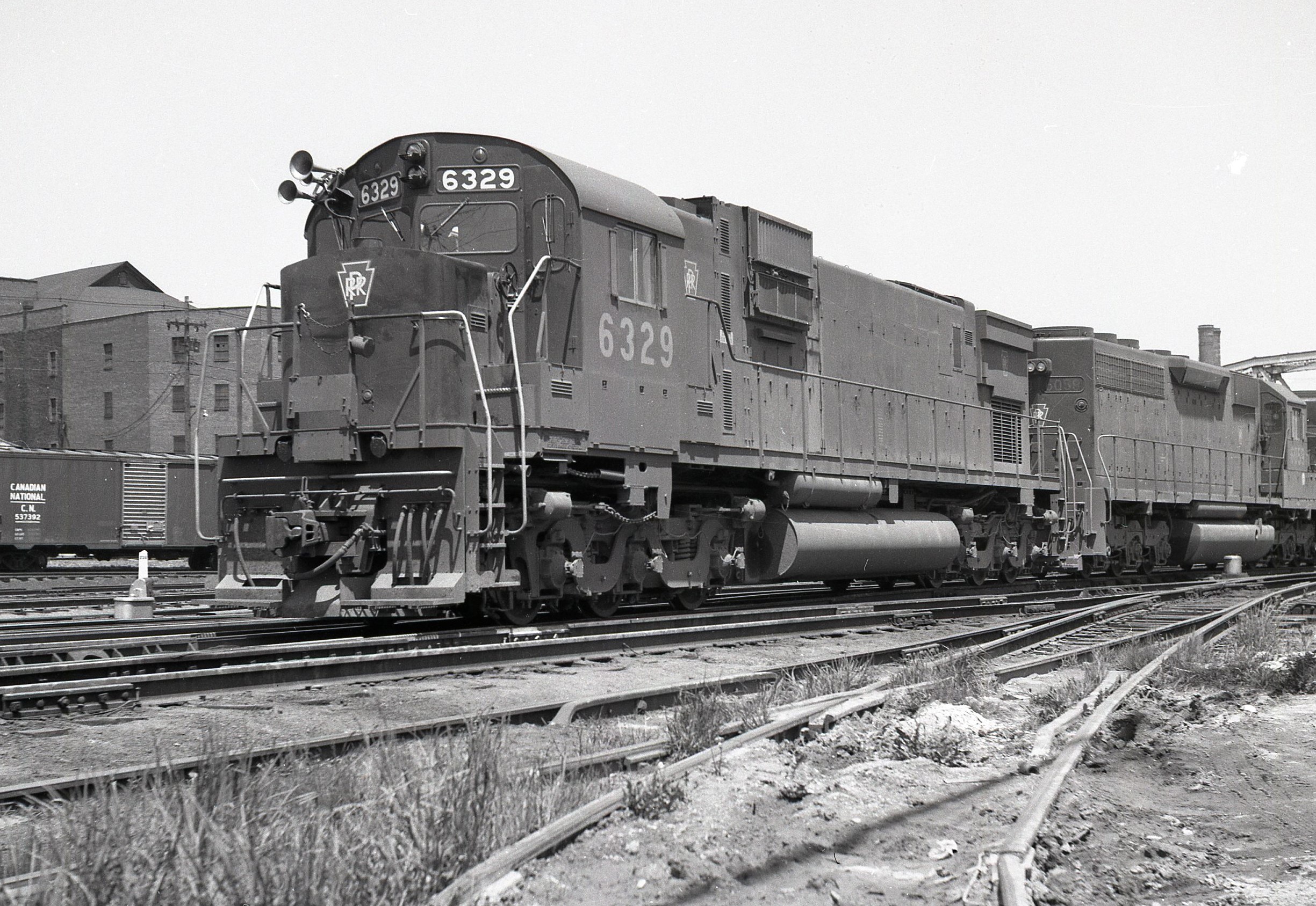 Pennsylvania Railroad | Altoona, Pennsylvania | Alco C630 6329 | 1967 | Elmer Kremkow Photo
