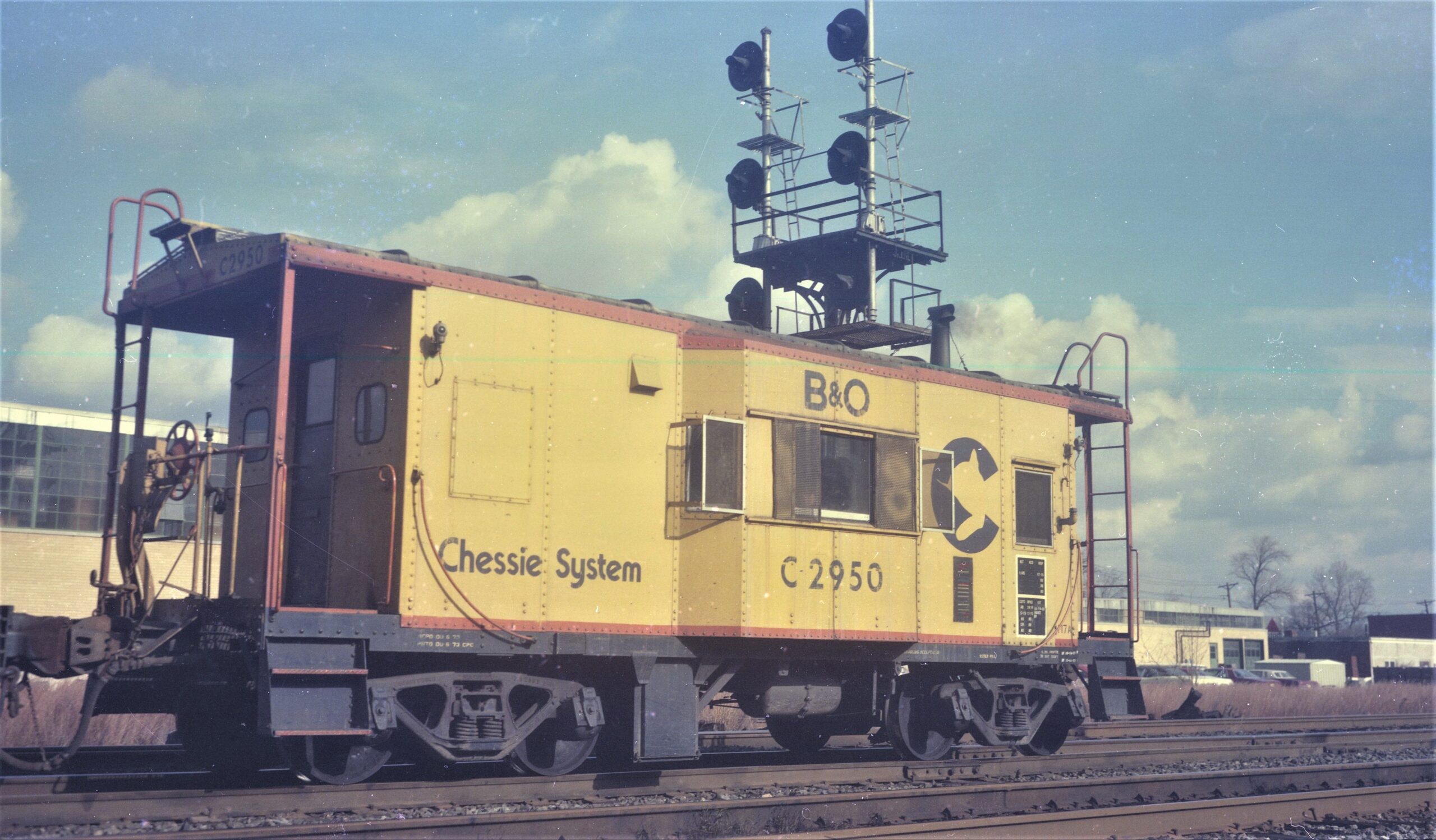 Baltimore and Ohio | Roselle, New Jersey | I-17A Caboose C2950 | November 11, 1977