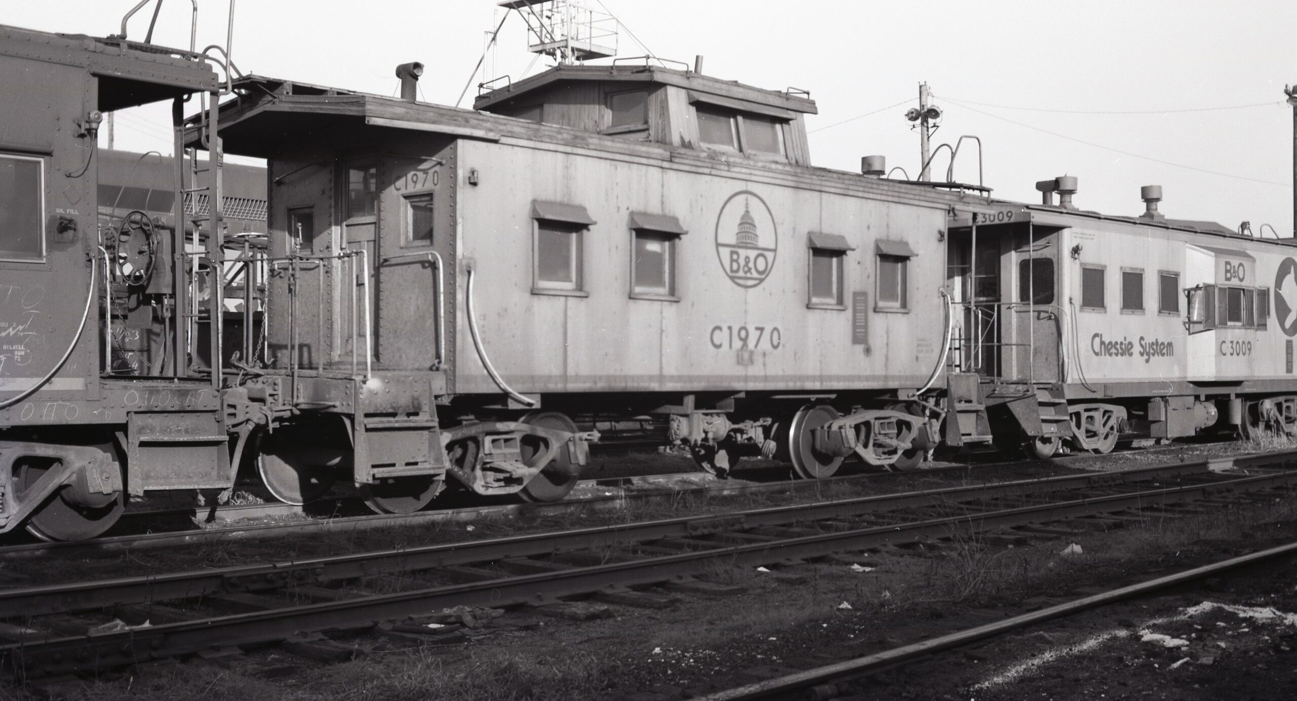 Baltimore and Ohio | Newark, Ohio | Class I-5 Caboose C1970 | December 1974