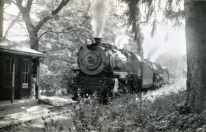 Pennsylvania Railroad | Glenmoore, Pennsylvania | New Holland Branch | G5s 5713 and 1960 | Off the Beaten Track |September 29, 1940 | John Bowman, Jr. Photo