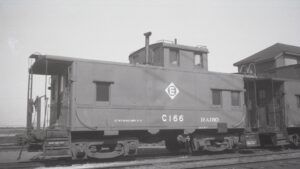 Erie Lackawanna | Croxton, New Jersey | Caboose C166 | May 11, 1975