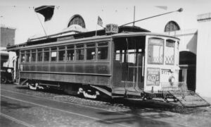 Market Street Railway | San Francisco, California | Trolley car #167 | 1930 | Charles Snowland photo