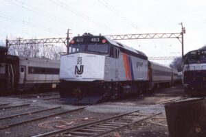 New Jersey Transit | Dover, New Jersey | F40PH-2 4113 | November 28, 1981 | Jim Durney photo