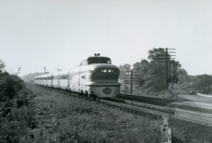 New York Central | Huron, Ohio | Aerotrain #2 | Great Lakes Aerotrain | 1956 | Bob Lorenz