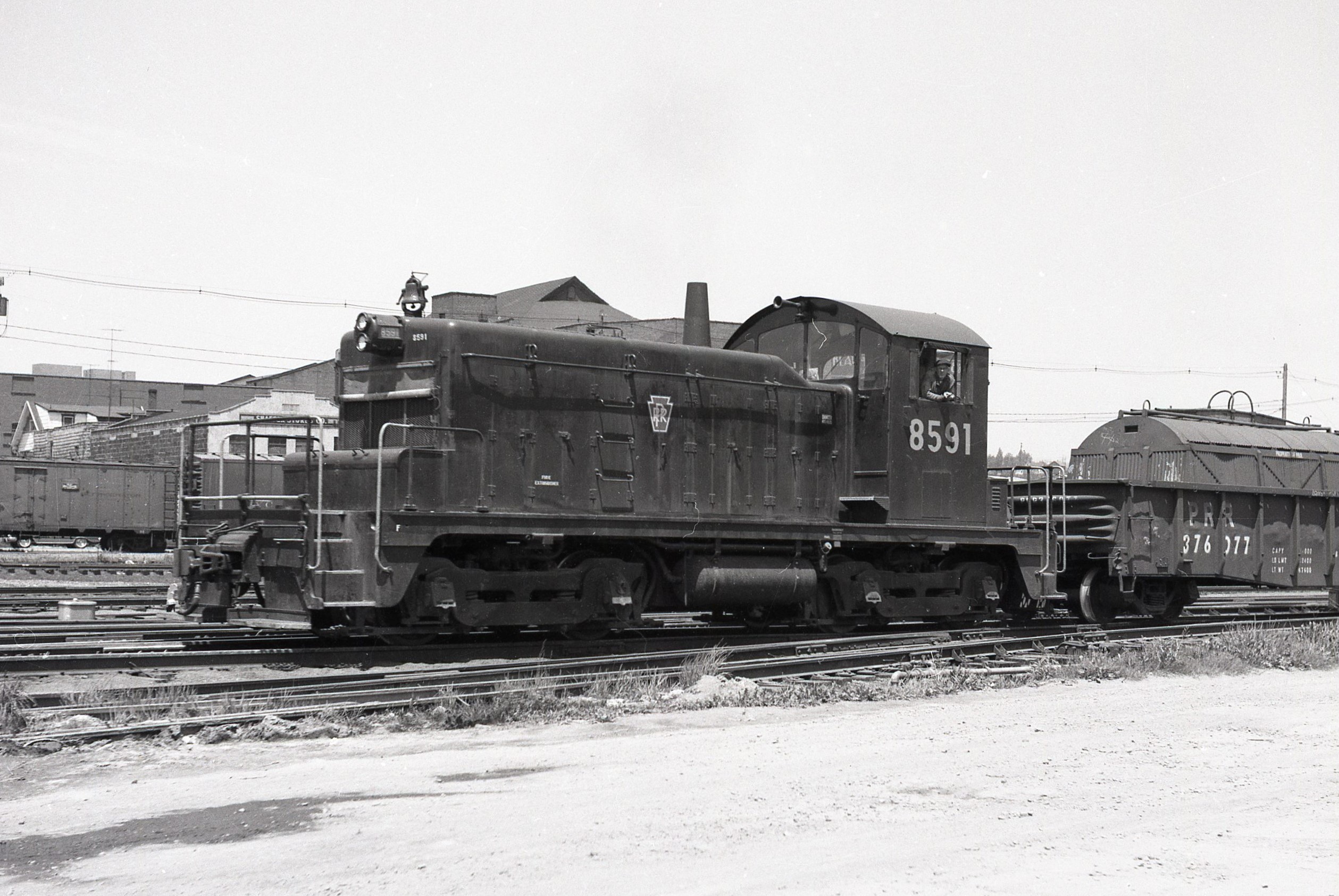Pennsylvania Railroad | Altoona, Pennsylvania | SW1 8591 | 1967 | Elmer Kremkow Photo