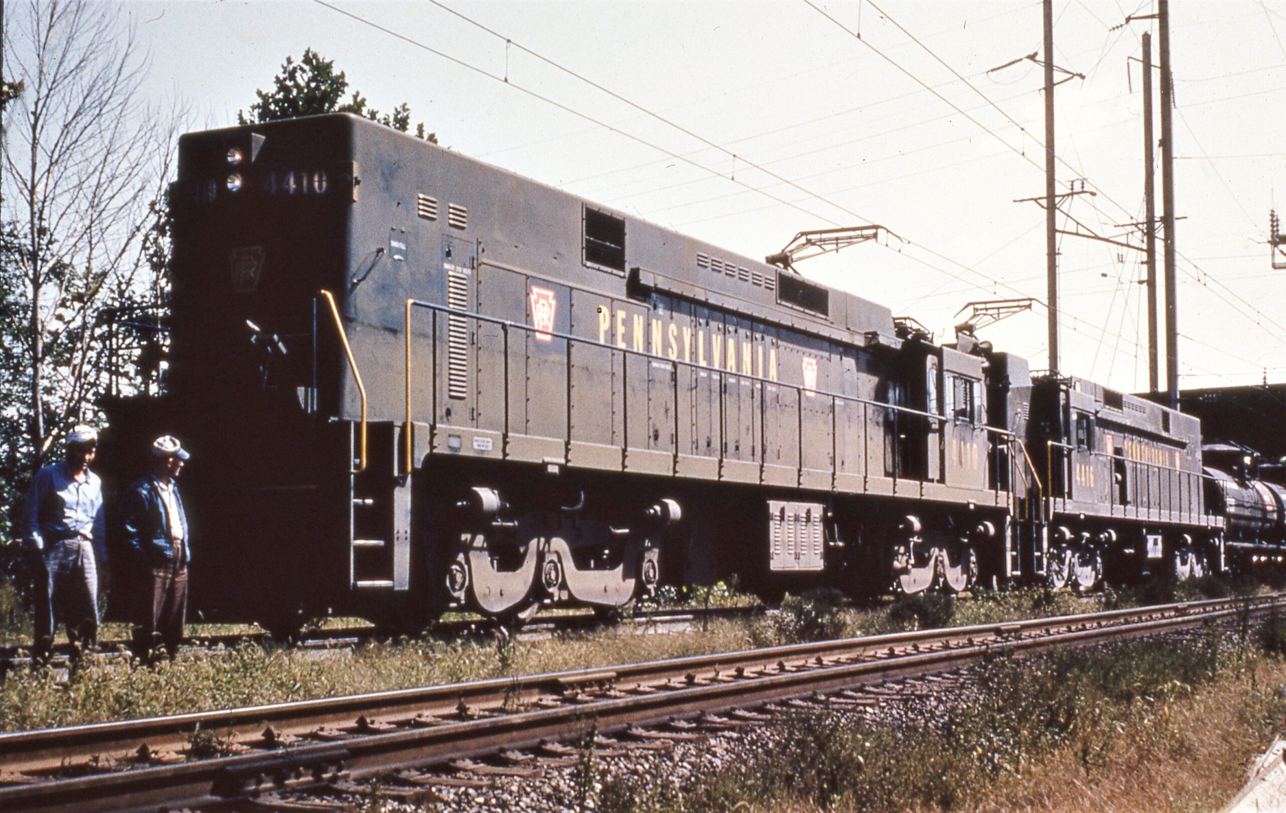 Pennsylvania Railroad | Lemoyne, Pennsylvania | E44 4410 & 4416 | September 1961 | Bill Echternacht Jr. photo