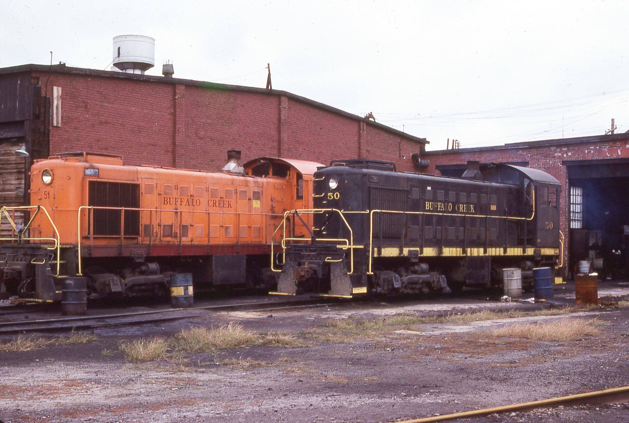 Buffalo Creek | Buffalo, New York | S2 50 & 51 | Engine House |September 1978 | Steve Timko Photo