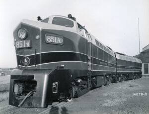 Baltimore and Ohio | Eddystone, Pa. | RF16A-A 851A-B | November 7, 1950 | Baldwin Locomotive Works | Elmer Kremkow Collection