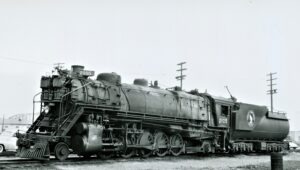 Great Northern | Portland, Oregon | L1 class 2-10-2 #2105 | April 1950 | Harold K. Vollrath photo