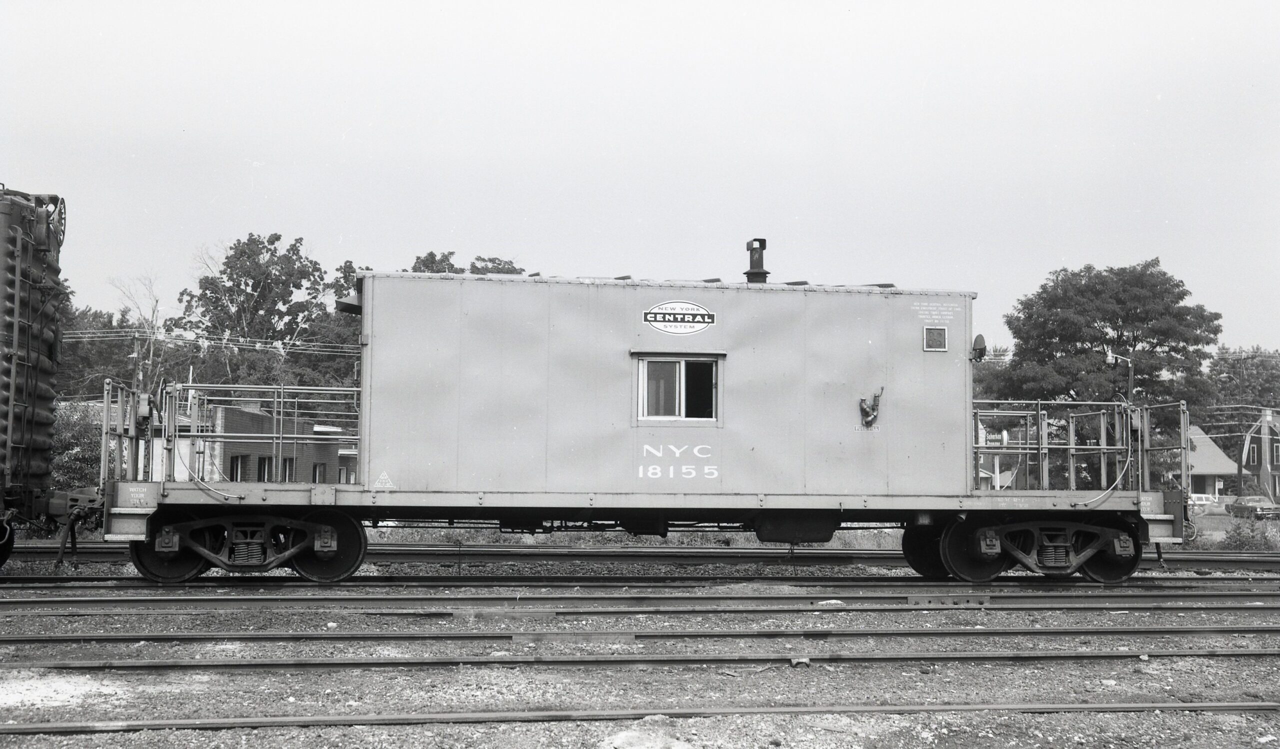 New York Central | Kingston, New York | Transfer Caboose # 18155 | August 1, 1968