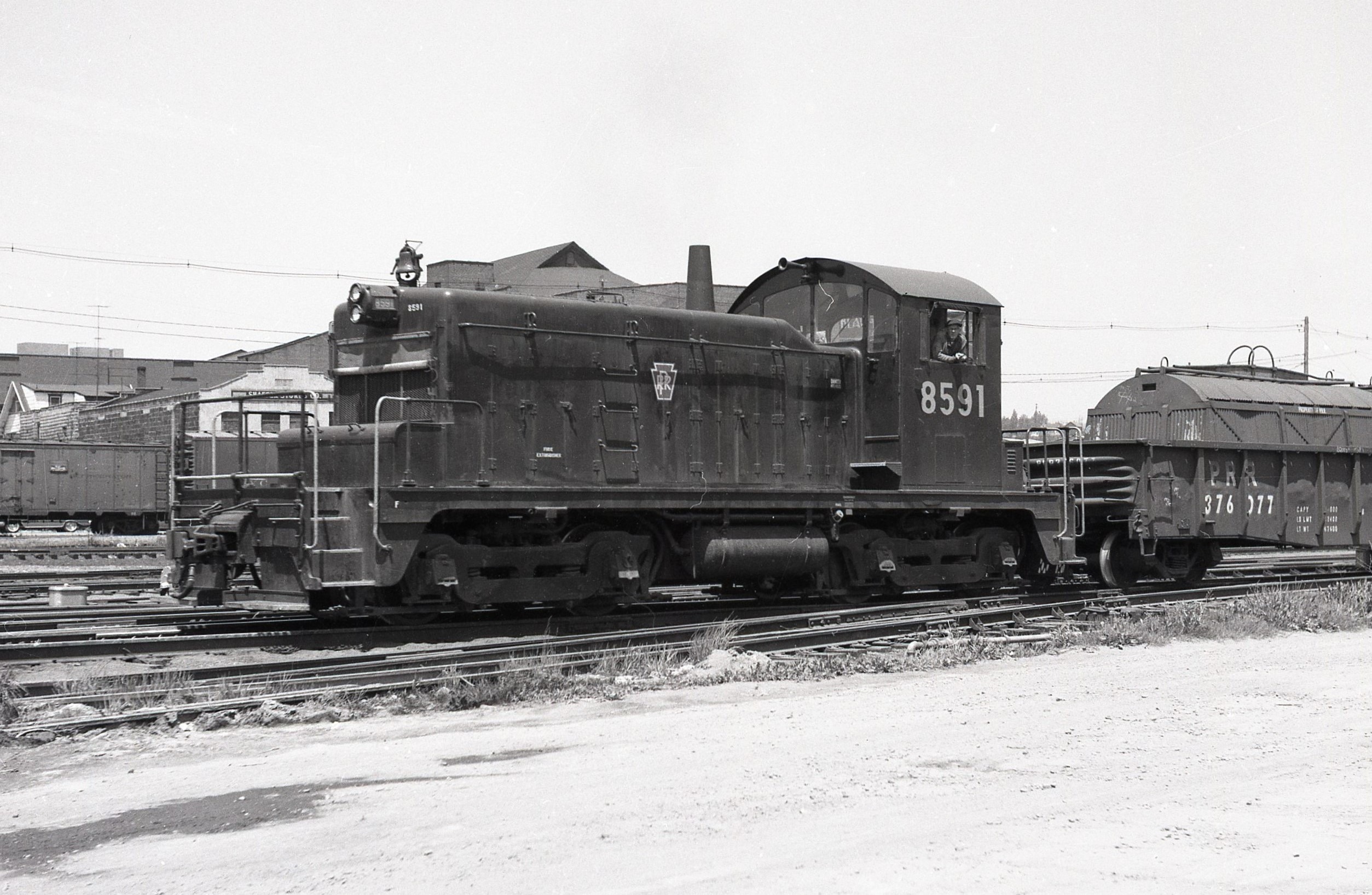 Pennsylvania Railroad | Altoona, Pa. | EMD SW1 8591 | 1966 | Elmer Kremkow photo