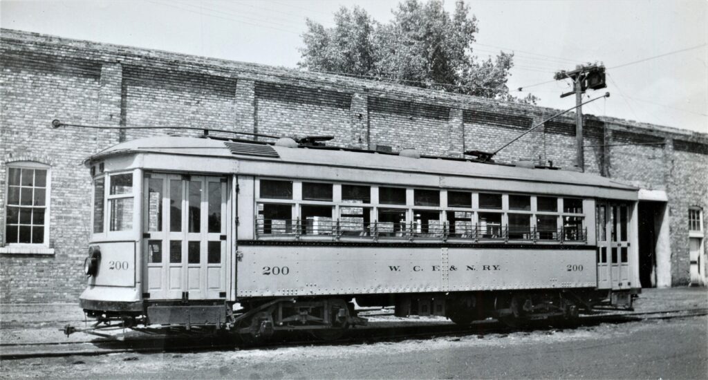 NRHS Waterloo Cedar Falls and Northern Waterloo Ia Car 200 1945 Stephen