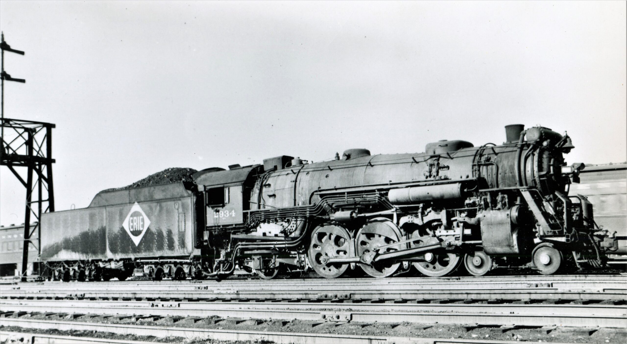 Erie Railroad | Chicago, Illinois | K5 class 4-6-2 #2934 | July 1947 | Harold K. Volrath photograph