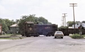 Chicago Great Western | Mason City, Iowa | S2 #1015 | ex M & St L | July 12, 1969