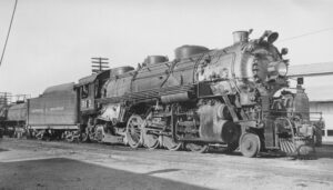 Louisiana and Arkansas | Minden, Louisiana | class 2-8-2 #562 steam locomotive | 1952 | Robert P. Morris | Elmer Kremkow Collectiopn