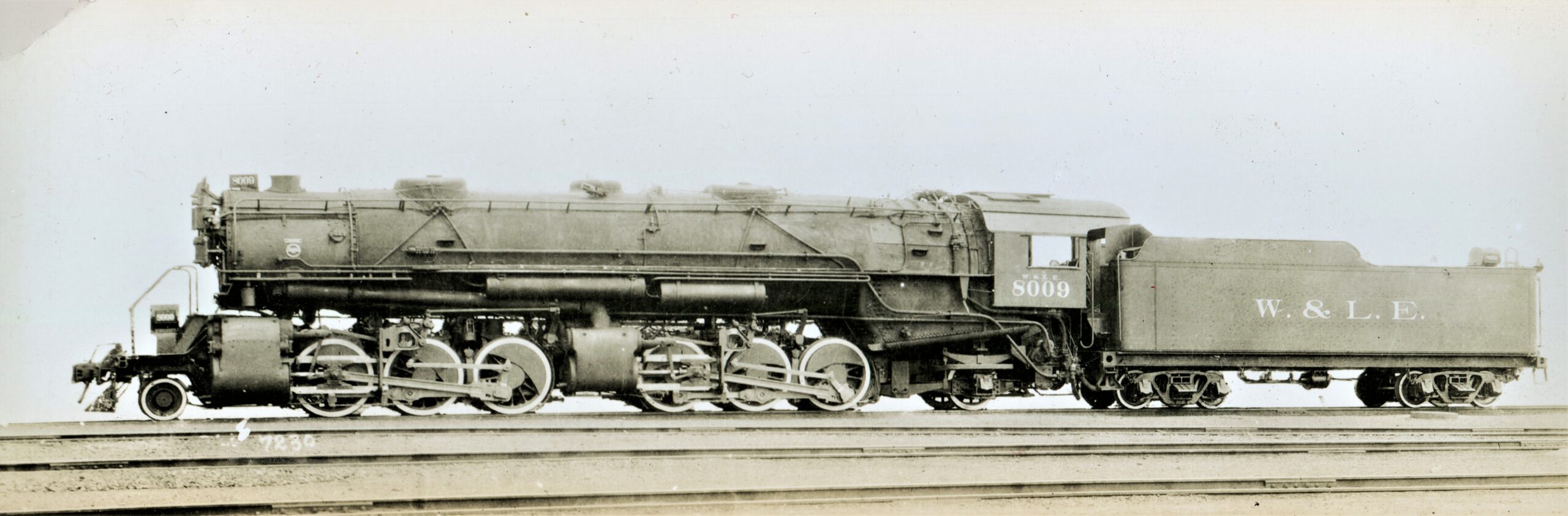 Wheeling and Lake Erie | Eddystone, Pennsylvania | 2-6-6-2 #8009 | 1919 | Baldwin Locomotive Works