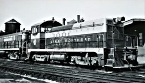 Great Northern | Seattle, Washington | EMD NW2 class #117 diesel-electric locomotive | Apil 26, 1966 | Arthur B. Johnson photo