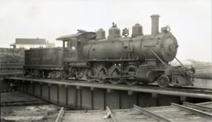 Raritan River Railroad | South Amboy, New Jersey | 2-8-0 #5 consolidation steam locomotive | Turntable | March 23,1940
