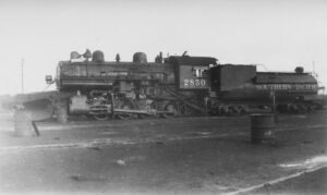 Southern Pacific | Portland, Oregon | Class 2-8-0 #2850 | February 2, 1946 | Arthur B. Johnson Photograph