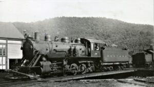 Huntingdon and Broad Top Mountain Railroad | Saxton, Pennsylvania | 2-8-0 #34 | 1940