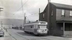 Altoona and Logan Valley Electric Railway | Altoona, Pennsylvania | Car 72 | July 26, 1952 | R.L. Long photograph