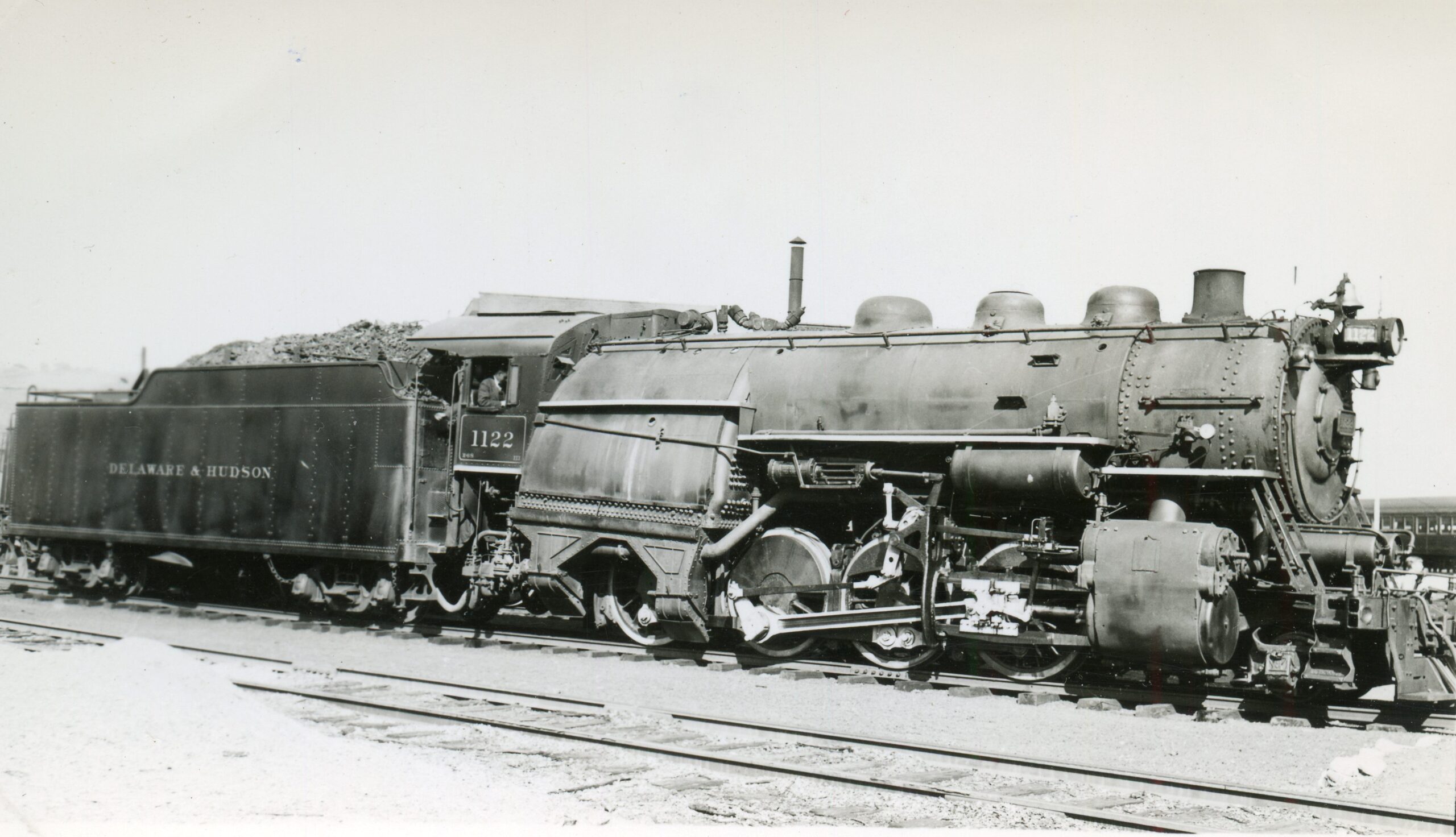 Delaware and Hudson Railway | Mechanicville, New York | Class E-5a 2-8-0 #1122 | May 2, 1938