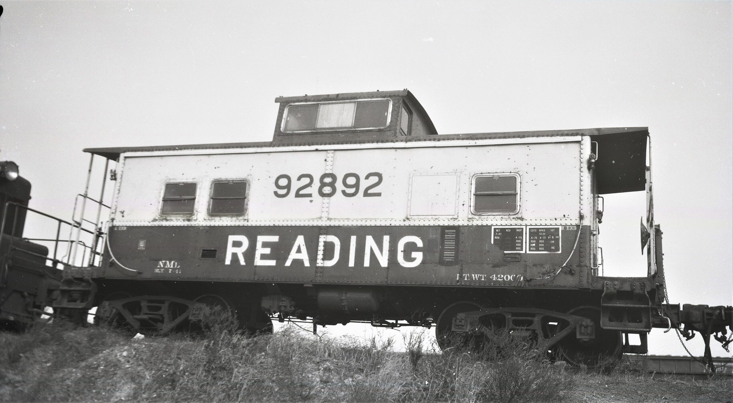 Reading Company | Elizabethport, New Jersey | Class N-ML Caboose #92892 | October 22, 1976