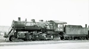 Boston and Maine | Billerica, Massachusetts | Class K-8d 2-8-0 #2636steam locomotive | June 4, 1938