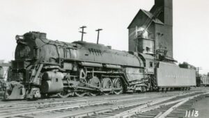 Pennsylvania Railroad | Blairsville, Pennsylvania | J1 2-10-4 #6422 | August 27, 1949 | John Bowman Jr. photograph