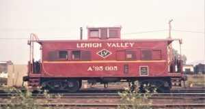 Lehigh Valley | Sayre, Pennsylvania | Caboose #95005 | September 1, 1975