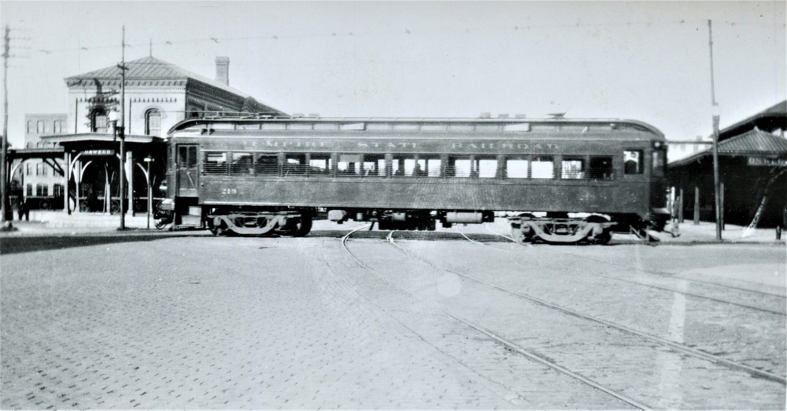 Empire State Railroad | Oswego, New York | Car 219 | April 1930 | Elmer Kremkow collection