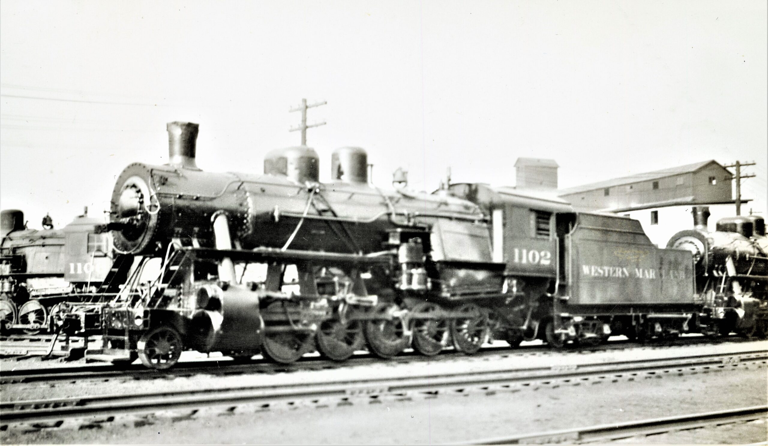 Western Maryland Railway | Cumberland, Maryland | Class I-1 2-10-0 steam locomotive #1102 | October 5, 1938 | West Jersey Chapter NRHS