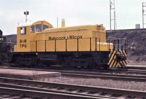 Babcock and Wilcox | Conway, Pennsylvania | EMD SW1 #90 diesel-electric locomotive | March 1982 | Joe Jack photograph