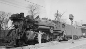 New York Central | Pittsfield, Massachusetts | Class K 4-6-2 # 4399 steam locomotive | March 25, 1939
