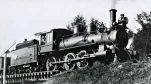 Wabash Railroad | Columbus, Missouri | Class H-12 4-6-0 #378 steam locomotive | built 1881 by Rogers | 1913 | Harold Vollrath photograph | Elmer Kremkow Collection