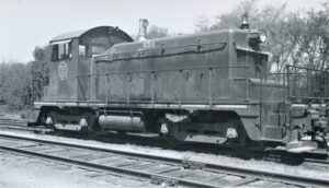Missouri Pacific | Springfield, Missouri | EMD Class SW1 #6012 diesel-electric locomotive | May 2, 1965 | Arthur B. Johnson photo | Elmer Kremkow Collection